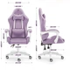Геймерське крісло тканинне Hell's Chair HC-1000 Purple - изображение 8