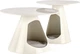 Набір столиків Halmar Osario Білий мармур 2 шт (5905248129658) - зображення 1