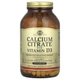 Цитрат кальцію з витамином D3 Solgar (Calcium Citrate with Vitamin D3) 240 таблеток (SOL-00432) - зображення 1