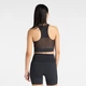 Жіночий чорний топ New Balance NB Sleek Storage Race Crop 34 (XS) (WT61P7F8BK) - зображення 2