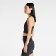 Жіночий чорний топ New Balance NB Sleek Storage Race Crop 34 (XS) (WT61P7F8BK) - зображення 3