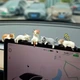 Набір милих котиків для декору 5 шт - изображение 1