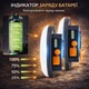 Фонарик аккумуляторный светодиодный Mos Lighting кемпинговая LED лампа подвесная аварийного освещения мощный фонарь на аккумуляторе LED emergency light резервное аккумуляторное освещение лед светильник с повербанком 6600 мАч - изображение 5