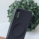 Чохол Matte Silicone MagSafe для Apple iPhone X / XS , Чорний - зображення 3