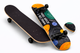 Скейтборд деревянный космос SP-Sport Skateboard Space 4411-6 размер 78х20см Black-Multicolor - изображение 3