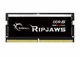Оперативная память для ноутбука G.Skill Ripjaws DDR5 16GB 4800MHz SO-DIMM PC5-4800 (F5-4800S3434A16GX1-RS) - изображение 1