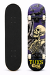 Скейтборд деревянный череп SP-Sport Skateboard Scull Tuxs 4411-10 размер 78х20см Black-Multicolor - изображение 1