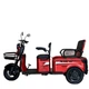 Електричний трицикл Corso SIG-10 MAX SM-302088 (1200W, 72V/36Ah) - Червоний - зображення 3