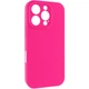 Чохол Silicone Case Full Camera Protective (AA) для Apple iPhone 16 Pro Max (6.9") Рожевий / Barbie pink - зображення 2