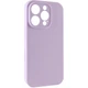 Чохол Silicone Case Full Camera Protective (AA) для Apple iPhone 16 Pro Max (6.9") Бузковий / Lilac - изображение 2