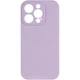 Чохол Silicone Case Full Camera Protective (AA) для Apple iPhone 16 Pro Max (6.9") Бузковий / Lilac - изображение 3
