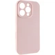 Чохол Silicone Case Full Camera Protective (AA) для Apple iPhone 16 Pro Max (6.9") Рожевий / Chalk Pink - зображення 2