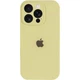Чохол Silicone Case Full Camera Protective (AA) для Apple iPhone 16 Pro Max (6.9") Жовтий / Mellow Yellow - изображение 2