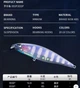Воблер BearKing Squad Minnow 65SP 5.8 g колір C - зображення 4