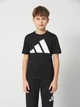 Подростковая футболка Adidas Essentials JC9660 146-152 см Black (4067906160227) - изображение 1