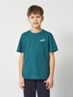 Подростковая футболка для мальчика Puma Essentials Small No.1 Logo 68492041 158-164 см Emerald Ice (4069161732010) - изображение 1