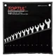 Набор ключей комбинированных TOPTUL 12 шт. 6-22 Hi-Performance GPAX1202 - изображение 1