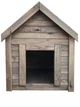 Будка для собаки DogHouse из дерева утепленная Palisandr средняя - изображение 2