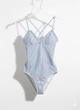 Купальник H&M 50 Белый 1032270_гол.пол_02 - изображение 1