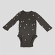 Боди лонгслив H&M 68 Серый 31-0607_пингвины - изображение 1