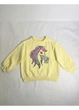 Свитшот на флисе H&M 104 Желтый 1068811_единорог - изображение 2