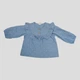 Блуза H&M 68 Голубой 0872826 - изображение 1