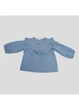 Блуза H&M 68 Голубой 0872826 - изображение 2