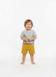 Шорты H&M 74 Горчичный 1159367 - изображение 1