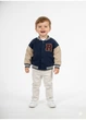 Толстовка H&M 68 Синій 31-0597_беж,рукави - зображення 2