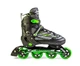Раздвижные ролики Scale Sport Adult Skates&nbsp;размер&nbsp;41-44 стелька 26,5-28,5 см Зеленые - изображение 2