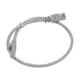 Патч-корд сетевой Trinix UTP, RJ-45, CAT.5 0.3m Gray (73-00602) - изображение 1