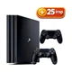 Консоль Sony PlayStation 4 PRO 1TB Black ПО12 обслуженая + 2 Геймпада беспроводных DualShock 4 + 25 игр + гарантия Б/У - изображение 1