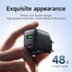 Сетевое зарядное устройство Hoco Premium 30W/3A PD Type-C + USB-A — быстрая зарядка для смартфона и планшета - изображение 5