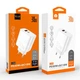 Мережевий зарядний пристрій WUW C208 PD30W+QC3.0 (USB+Type-C) white - изображение 7