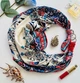 Шовкова хустка My Scarf "Королівський корал" 90 на 90 см прикрашений натуральним коралом - изображение 1