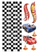 Декор на торт Хот Вилс Hot Wheels вафельная бумага для торта съедобная печать на вафельной бумаге пищевая вафельная картинка А4 25032642023 - изображение 1