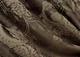 Комплект готовых штор VR-Textil Парча № 1772ш Коричневый с карамельным 100х290 см 2 шт (31-100) - изображение 6
