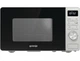 Мікрохвильова піч Gorenje, 23л, міх. управл., 800Вт, гриль, дисплей, нерж - изображение 1