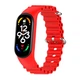 Ремінець для Xiaomi Mi Band 3/4/5/6/7 Ocean Band Red - изображение 1
