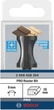 Фреза сегментная Professional Std S8 R18.3 D20.6 L32 Bosch 000340625 - изображение 2