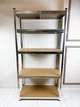 Складський Стелаж Поличковий 2 шт. 180 х 90 х 30 см для Зберігання 4Points StrongShelf Металевий Розбірний з 5 Полицями МДФ по 175 кг - зображення 7