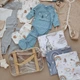Набір одягу з 21 предмету для новонародженого хлопчика "Little Koala", комплект у пологовий будинок, боді, чоловічки, пелюшки, у сумочці, розмір 56 - зображення 2