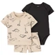 Комплект Carter's 3в1 2 боді, шорти для хлопчика 61-69 см (1S490210_6M) - зображення 1