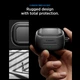 Чохол Spigen Rugged Armor case до Samsung Galaxy Buds 4/4 Pro Matte Black (ACS11200) - зображення 6