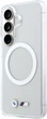 Etui BMW IML Shockproof Metal Logo MagSafe do Samsung Galaxy S26 Transparent (BMHMS26S25HSMLKT) - obraz 2