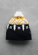 Шапка Staff mix pattern pompon One Size - изображение 1