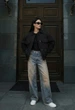 Жіноча куртка Staff fuze black oversize M (BZP0370) - изображение 11