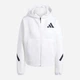 Толстовка на молнии с капюшоном женская Adidas W Z.N.E. Fz JE7849 2XS White (4067896194721) - изображение 14