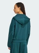 Толстовка на молнии с капюшоном женская Adidas W Z.N.E. Fz&nbsp;JW5321 XS Зеленая (4068808973281) - изображение 2
