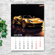 Календарь А4 перекидной настенный автомобили NEED FOR SPEED 13 листов (art. 250122a4) - изображение 3